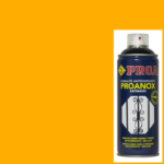 Spray proanox directo sobre oxido amarillo grúas ral 1028